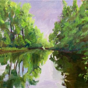 Afternoon on the Cowpasture River, original oilpainting by Bart Levy