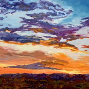 The Sun Doesn't Wait, original oil painting by Bart Levy