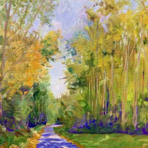 Wandering, a new impressionist landscape by Bart Levy